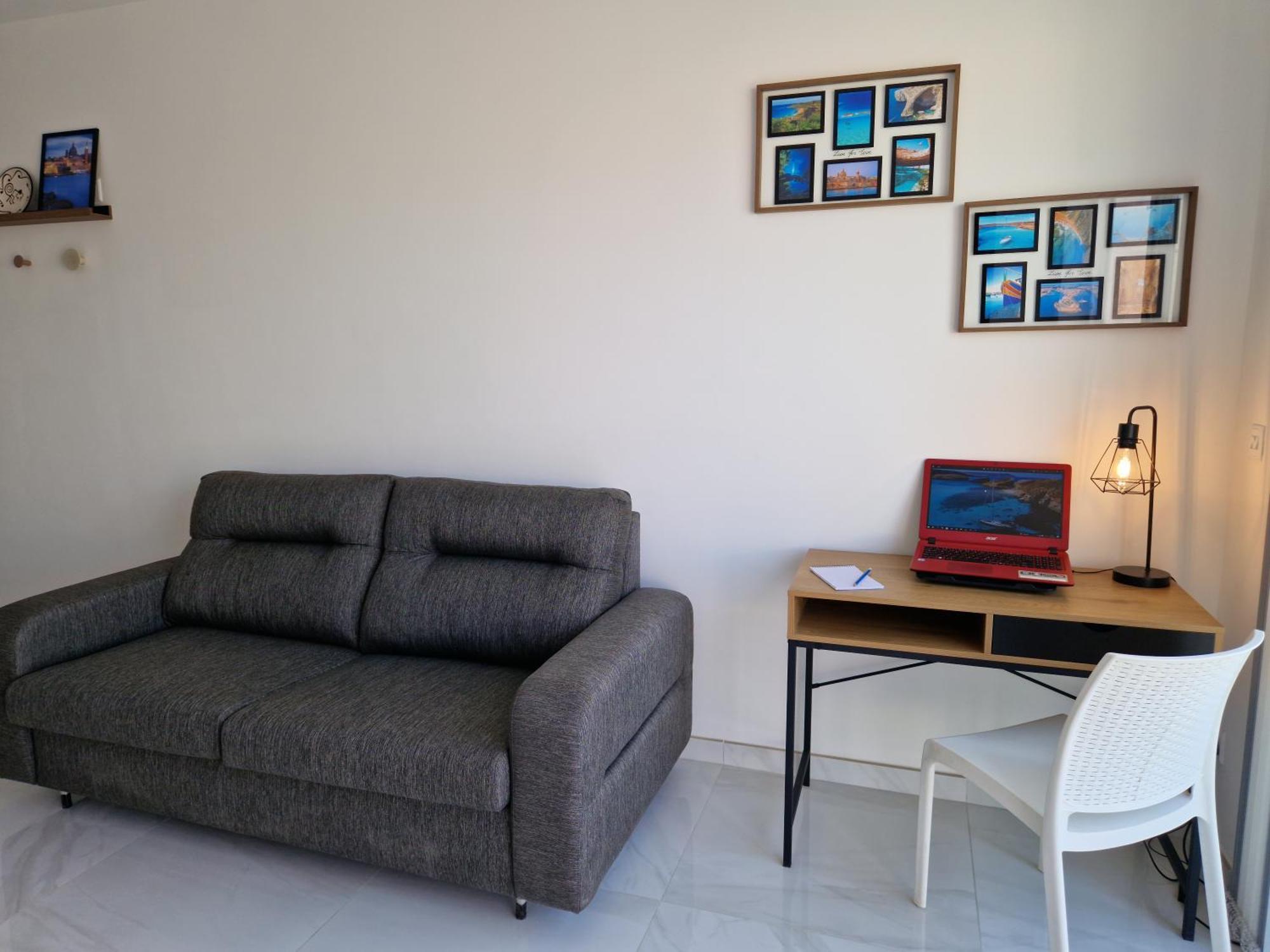 Sea View New Penthouse Terrace & Garage Parking Apartment St. Paul's Bay Ngoại thất bức ảnh